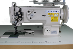 Titan TN-1560, 2 needle, walking foot, Various gauges