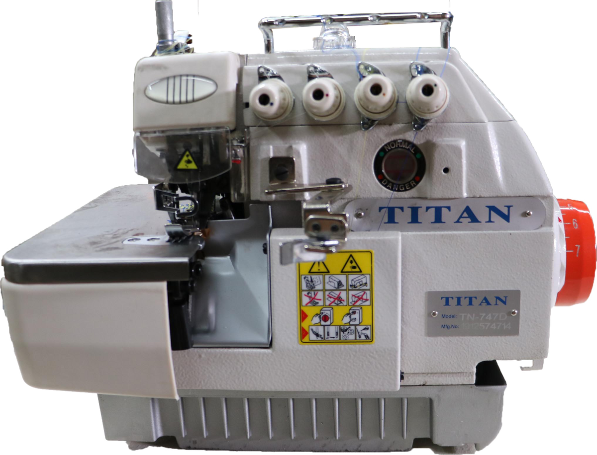 TN-747D - Titan 4 thread industrial Direct Drive serger