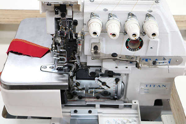 TN-747D - Titan 4 thread industrial Direct Drive serger