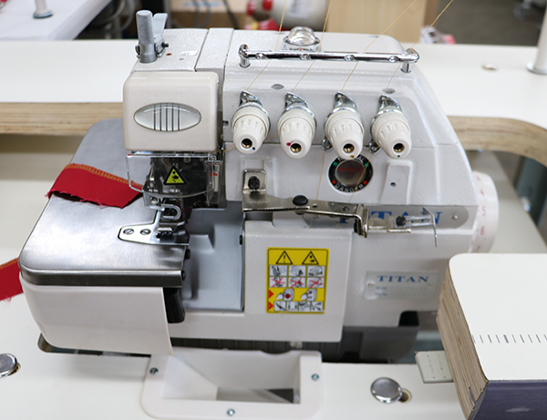 TN-747D - Titan 4 thread industrial Direct Drive serger